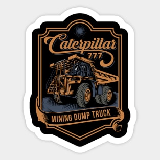 Caterpillar 777 Sticker